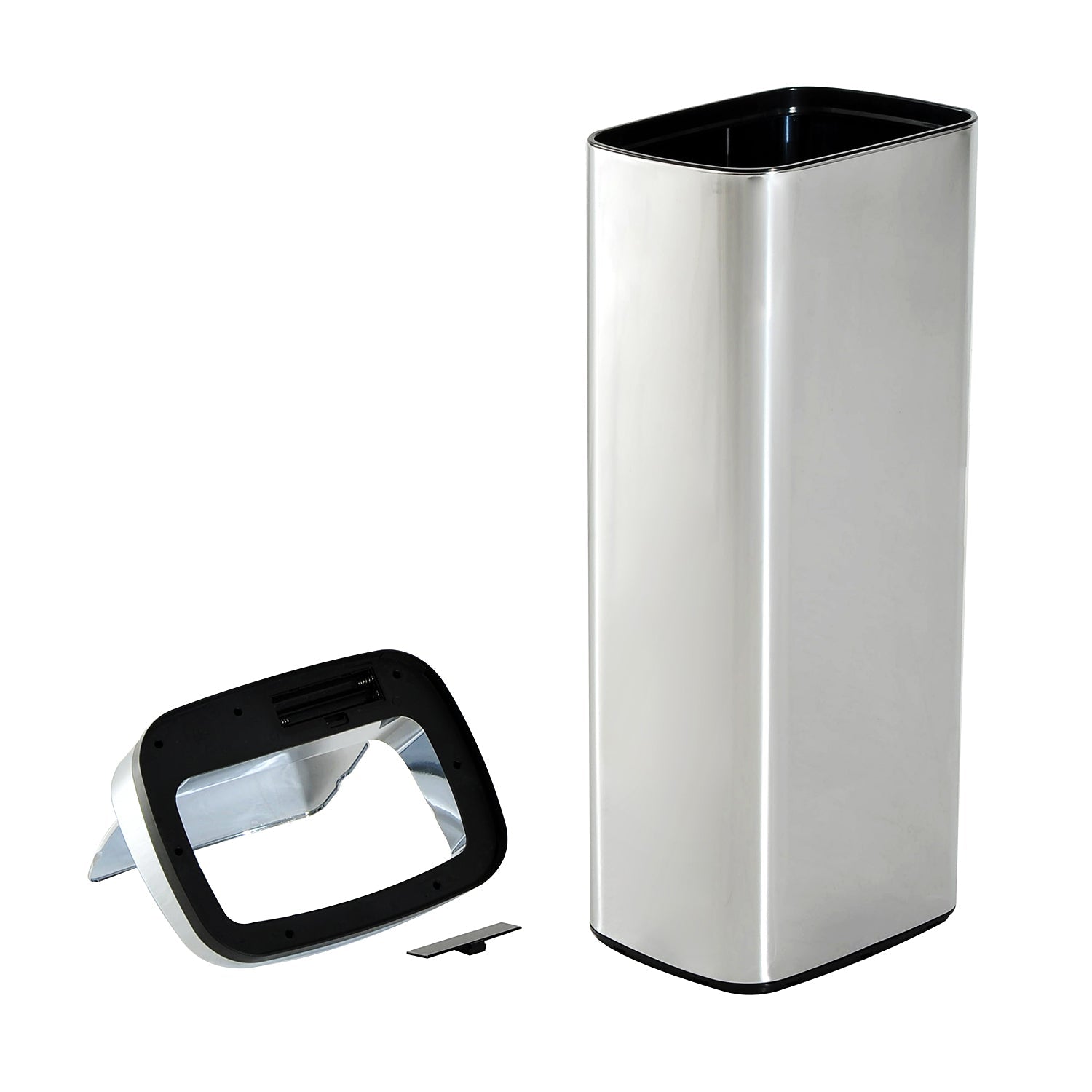 Caixote em Inox de 50L com Abertura Automática - Leva-Me Contigo - Móveis & Decoração