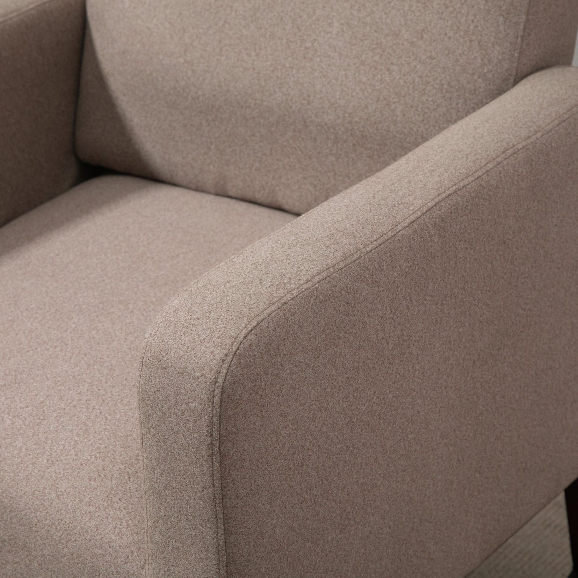 Poltrona Bally – Cor Marrom - Design Nórdico - Leva-Me Contigo - Móveis & Decoração