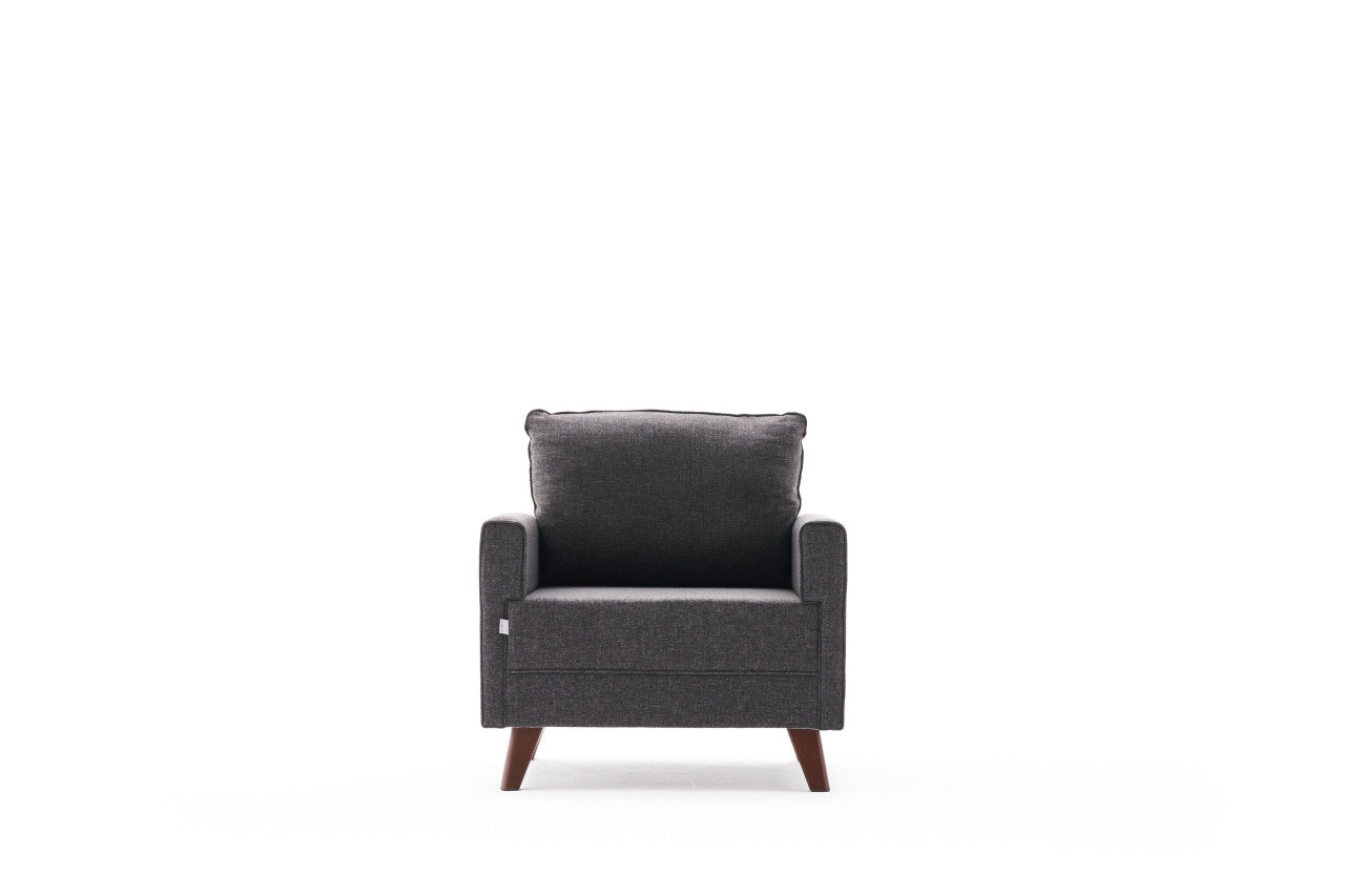 Poltrona de Descanso Monaco – Antracite - Design Moderno