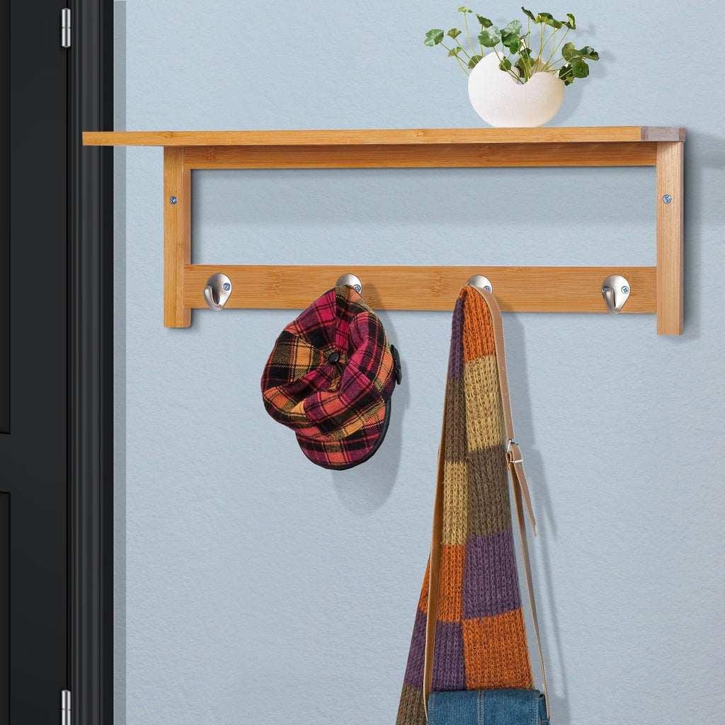 Cabide de Parede em Bambú - Design Natura - Leva-Me Contigo - Móveis & Decoração
