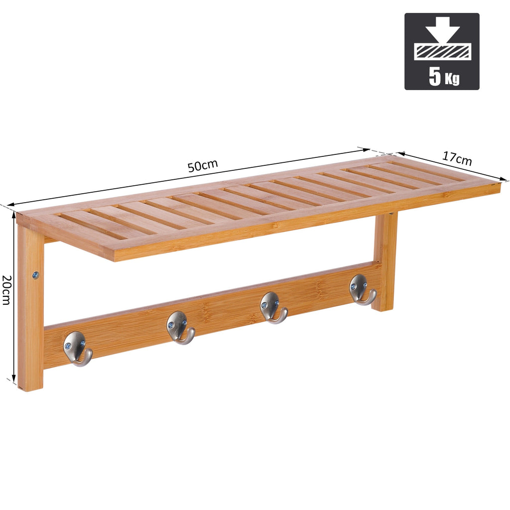 Cabide de Parede em Bambú - Design Natura - Leva-Me Contigo - Móveis & Decoração