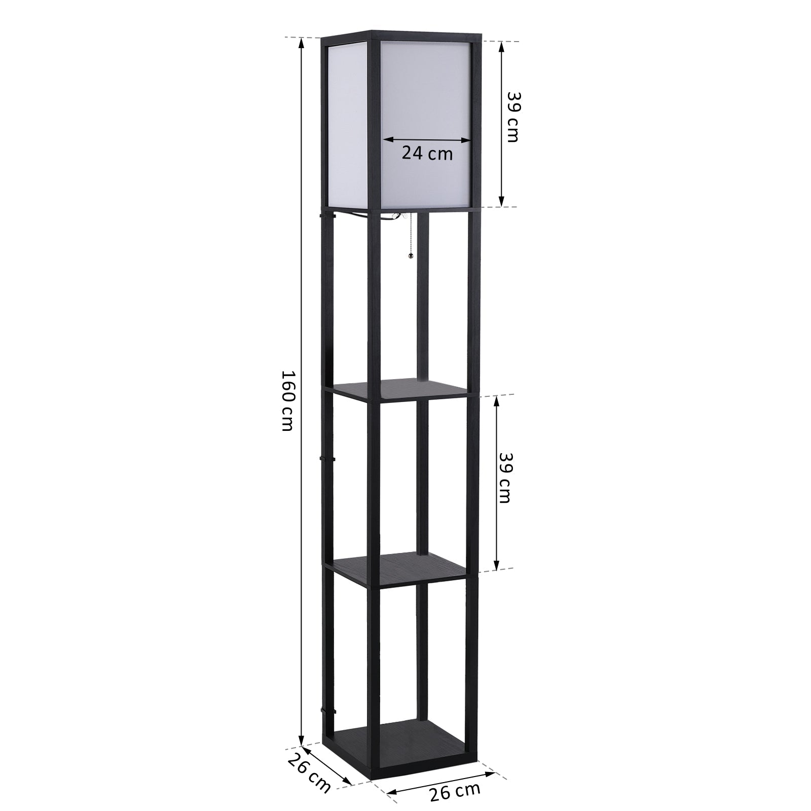 Candeeiro de Pé Cosmos - Preto - Design Moderno - Leva-Me Contigo - Móveis & Decoração
