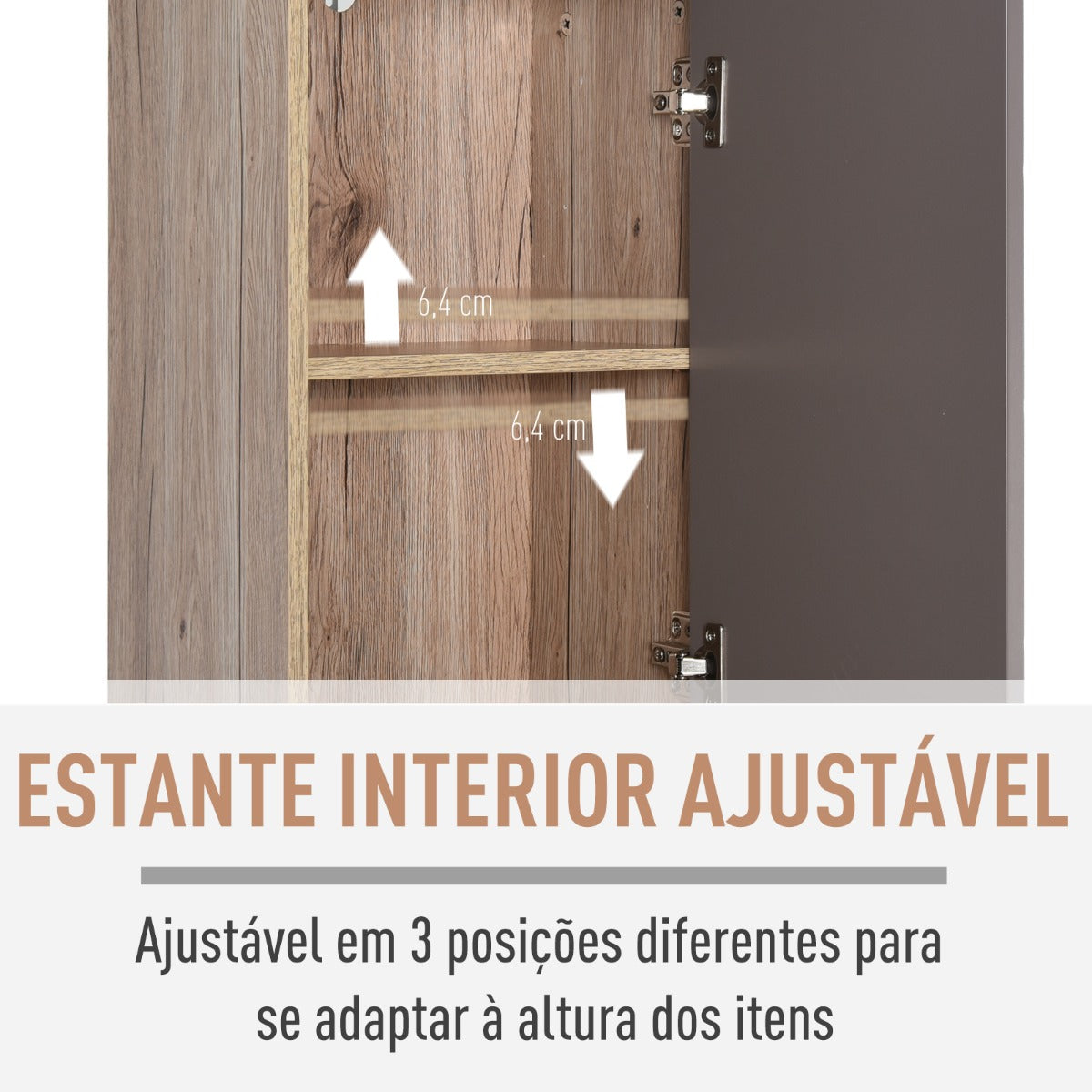 Armário Alto Edén de Casa de Banho - Design Moderno - Leva-Me Contigo - Móveis & Decoração