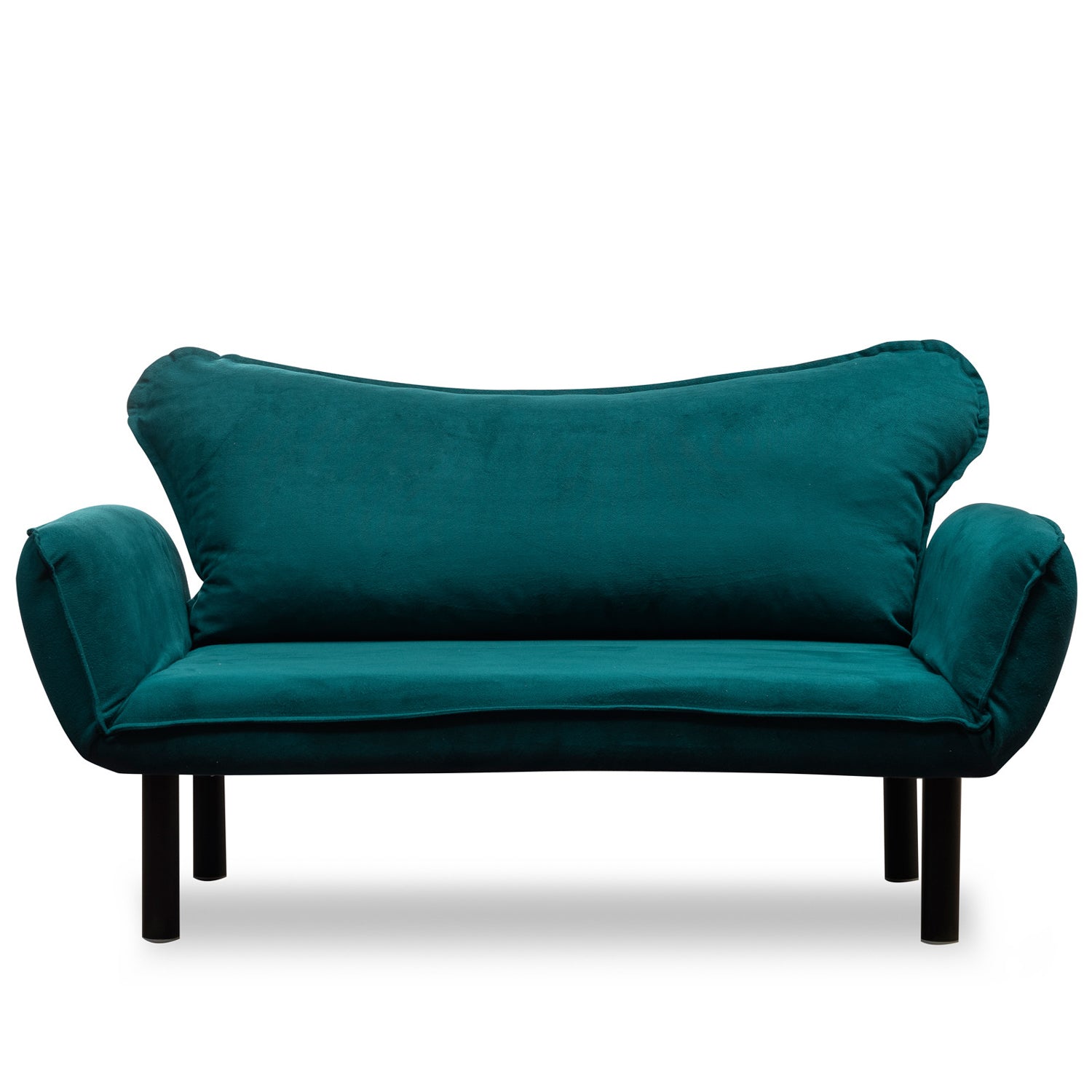 Sofá Cama "Chatto" – Azul Petróleo – 180x65x70 cm – Design Moderno