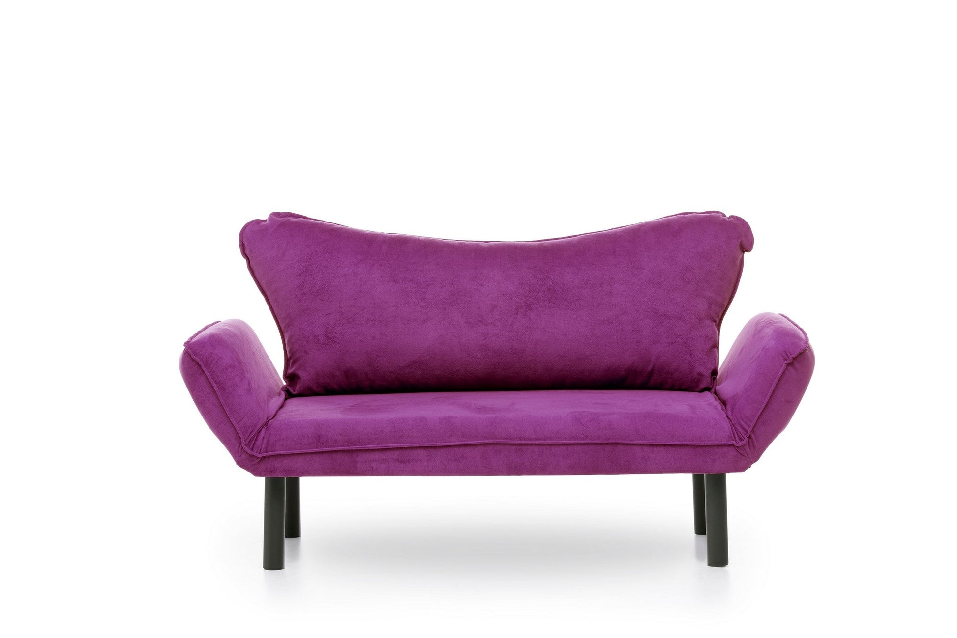 Sofá Cama "Chatto" – Roxo  – 180x65x70 cm – Design Moderno