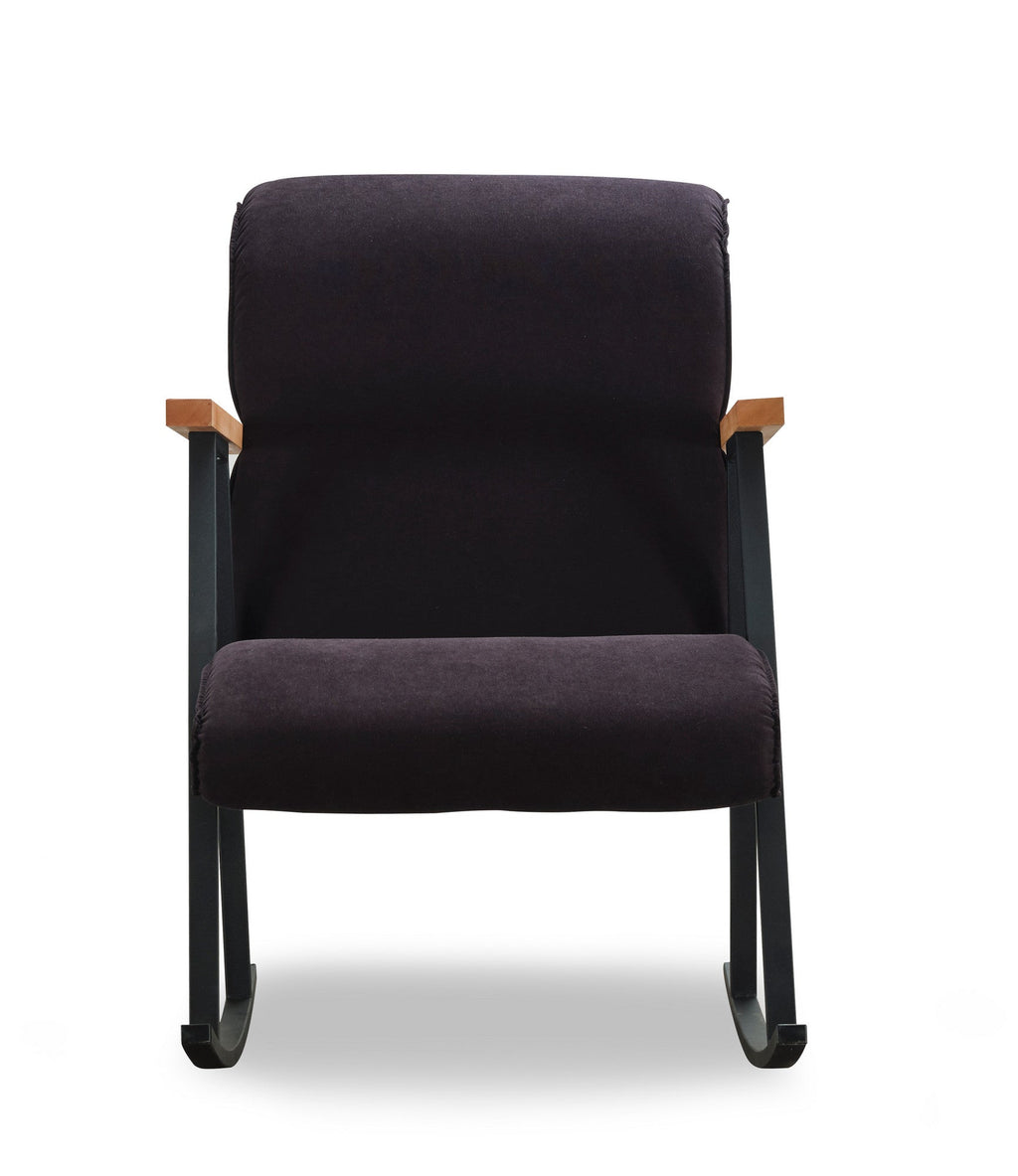Poltrona de Baloiço "Yoka" – Preto – Design Moderno