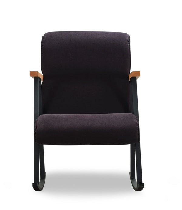 Poltrona de Baloiço "Yoka" – Preto – Design Moderno
