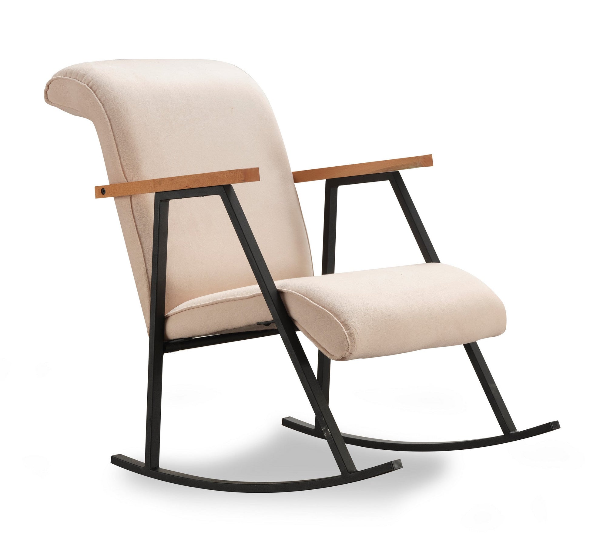 Poltrona de Baloiço "Yoka" – Creme – Design Moderno