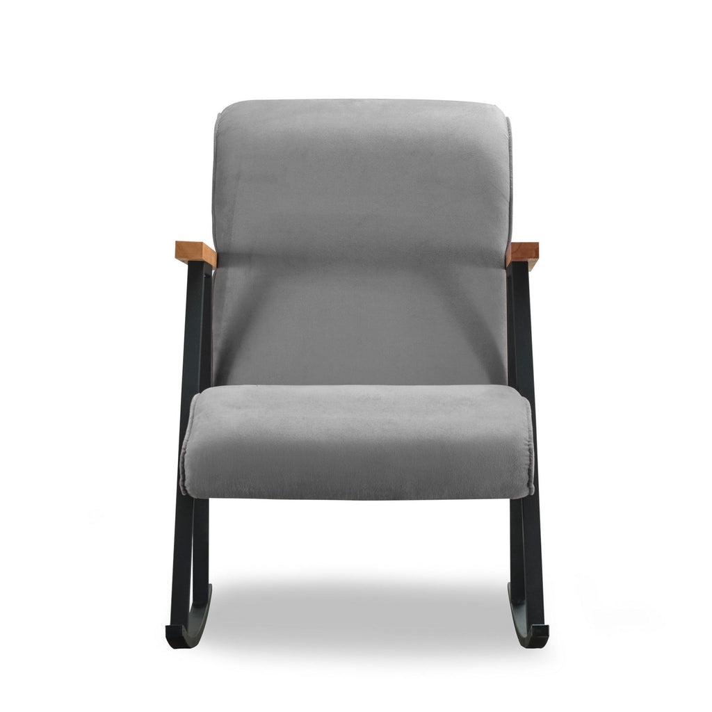 Poltrona de Baloiço "Yoka" – Cinzento – Design Moderno