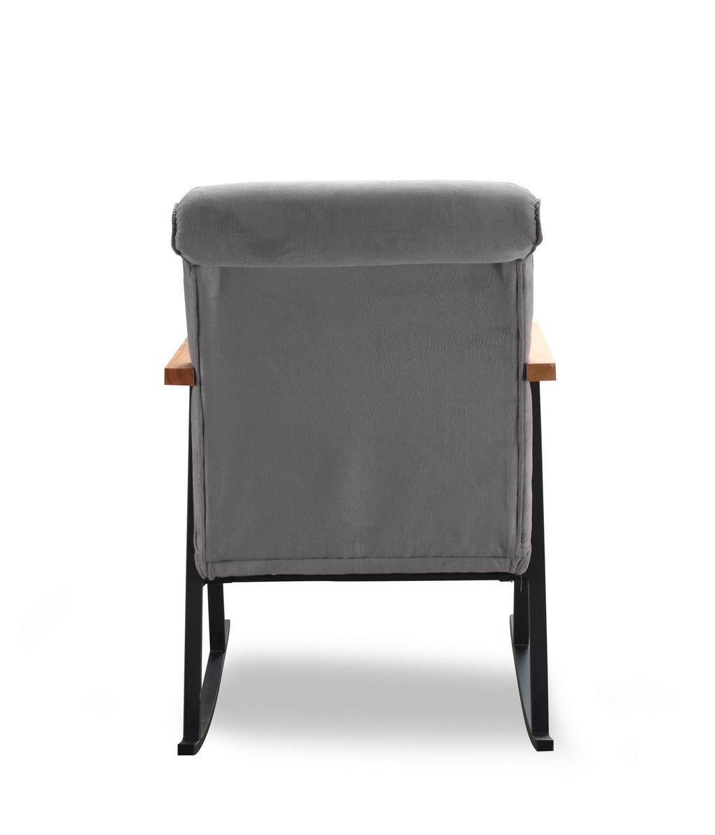 Poltrona de Baloiço "Yoka" – Cinzento – Design Moderno