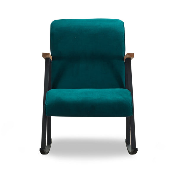 Poltrona de Baloiço "Yoka" – Azul Petróleo – Design Moderno
