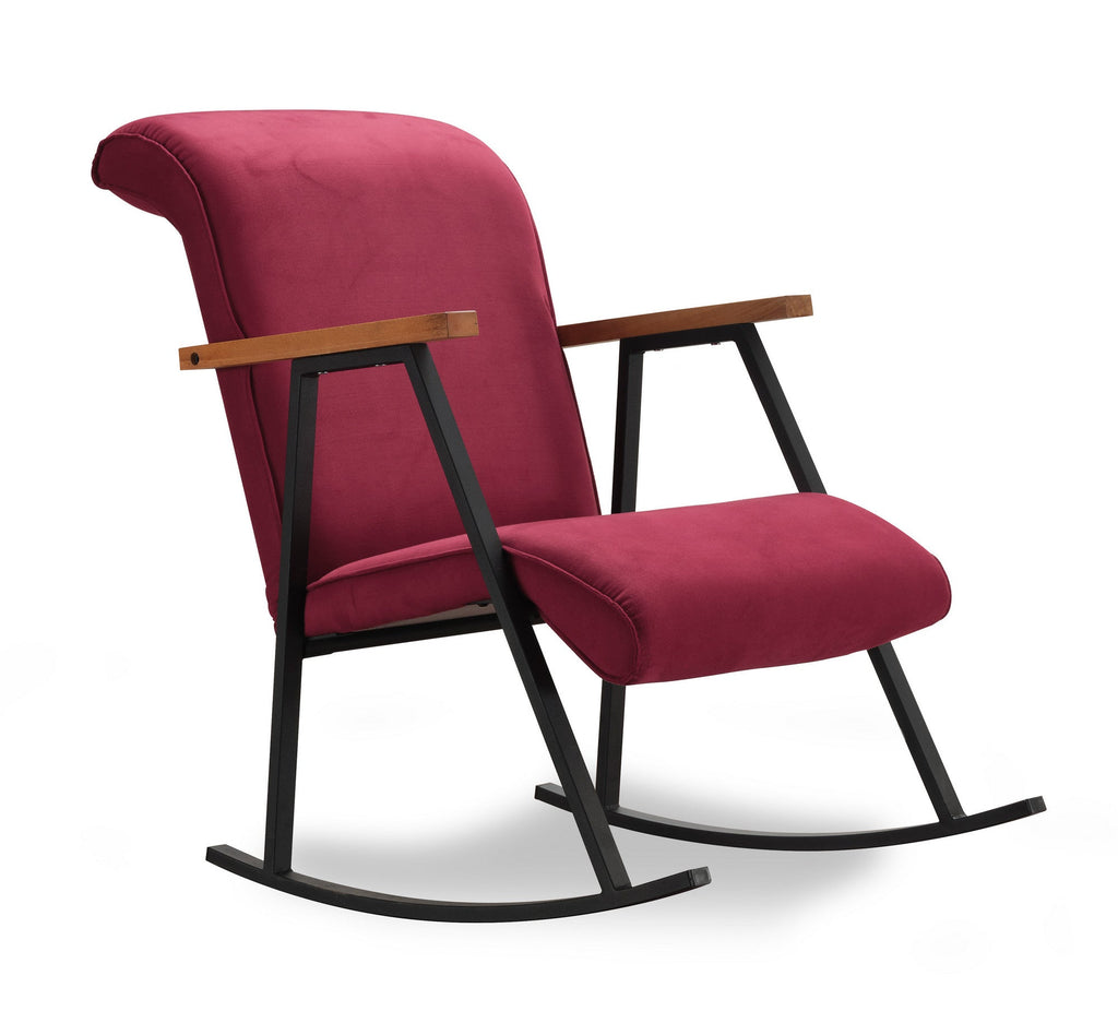 Poltrona de Baloiço "Yoka" – Vermelho – Design Moderno
