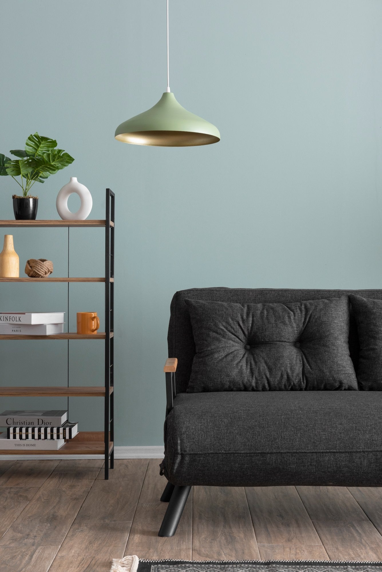 Sofá Cama "Versa" – Cinzento Escuro – 175x133 cm – Design Moderno e Versátil