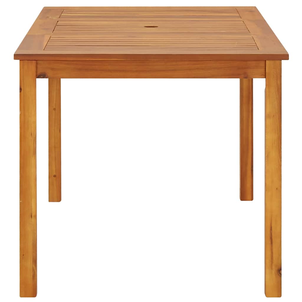 Mesa de jardim 140x80x74 cm madeira de acácia maciça