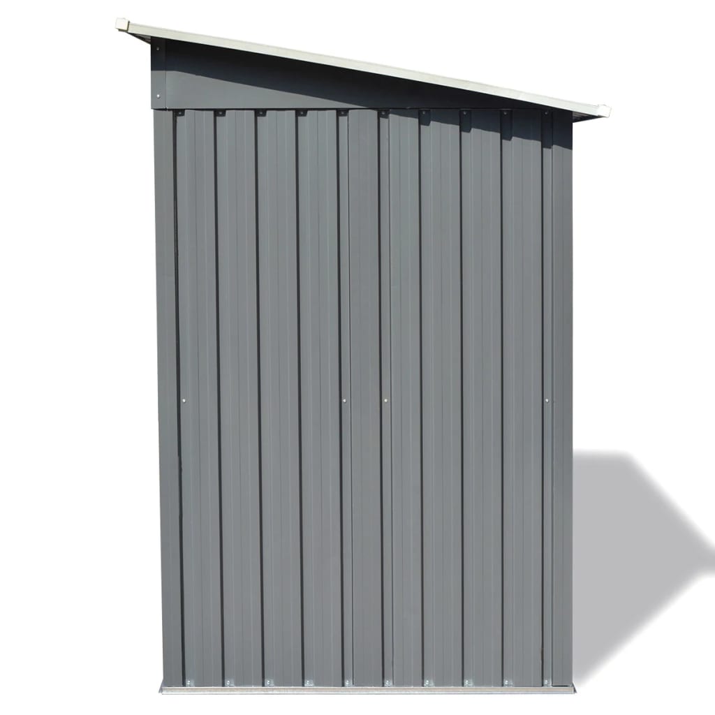 Abrigo de jardim metal cinzento