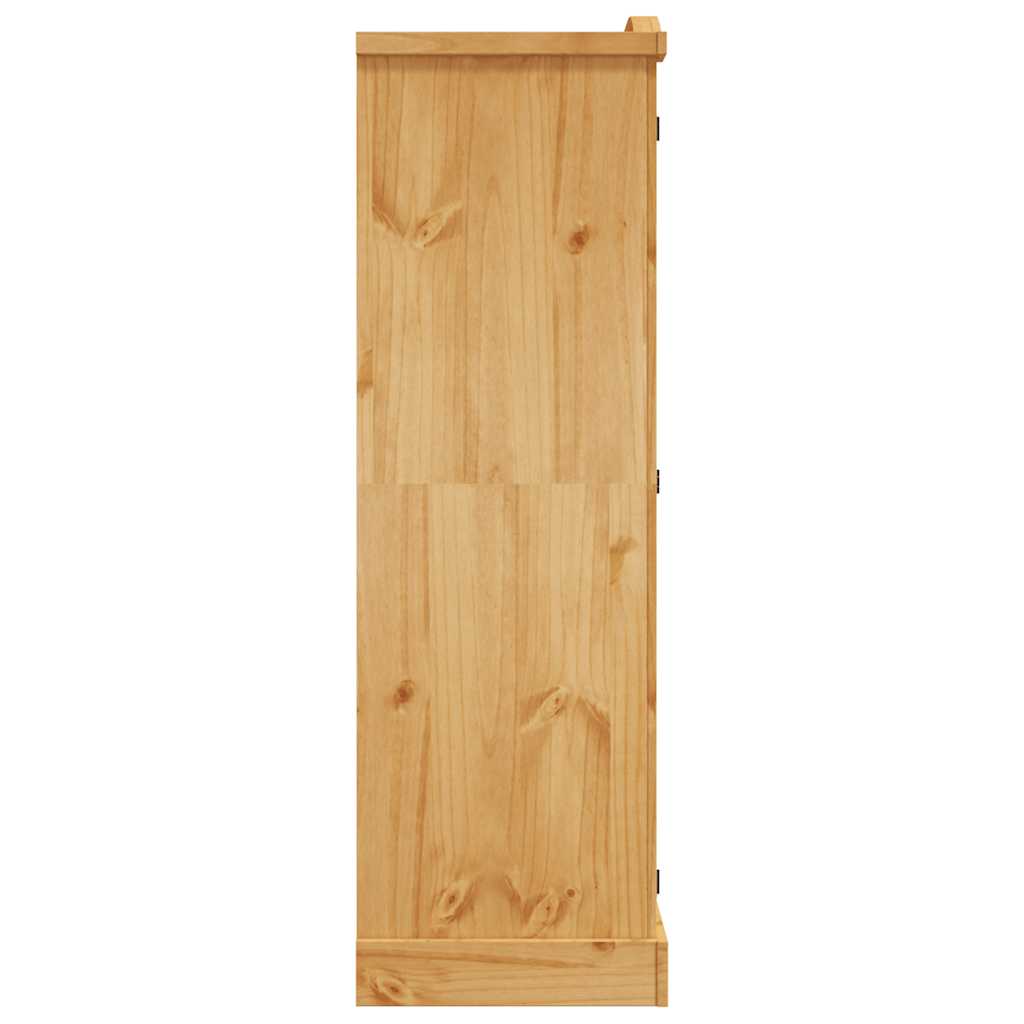 Roupeiro Corona Range pinho mexicano com 3 portas