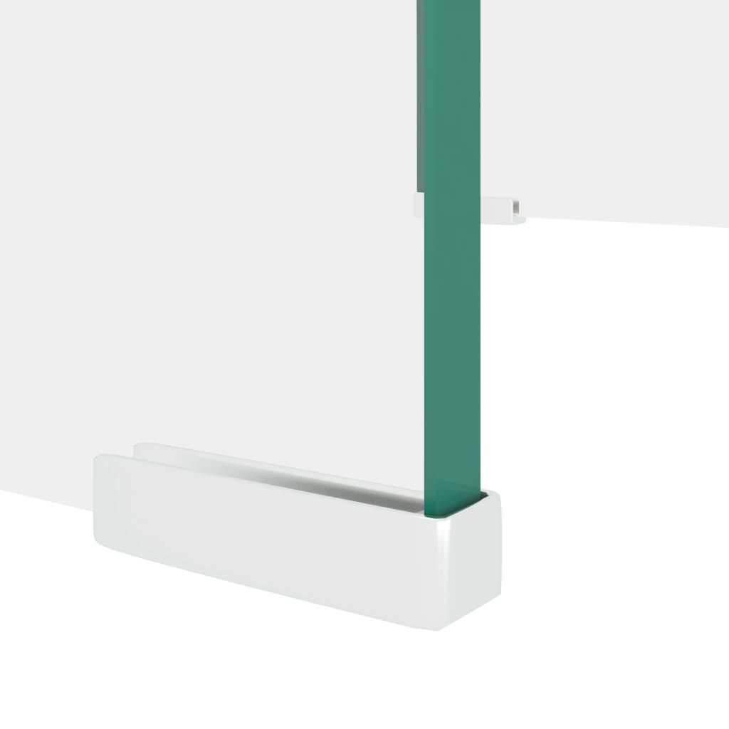 Suporte de TV/monitores em vidro transparente 40x25x11 cm