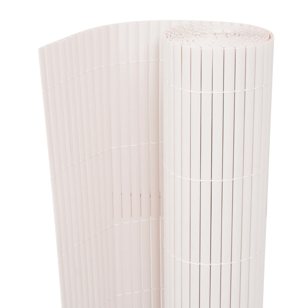 Cerca de jardim dupla face 90x300 cm branco