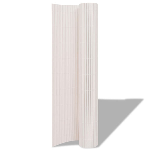 Cerca de jardim dupla face 90x300 cm branco