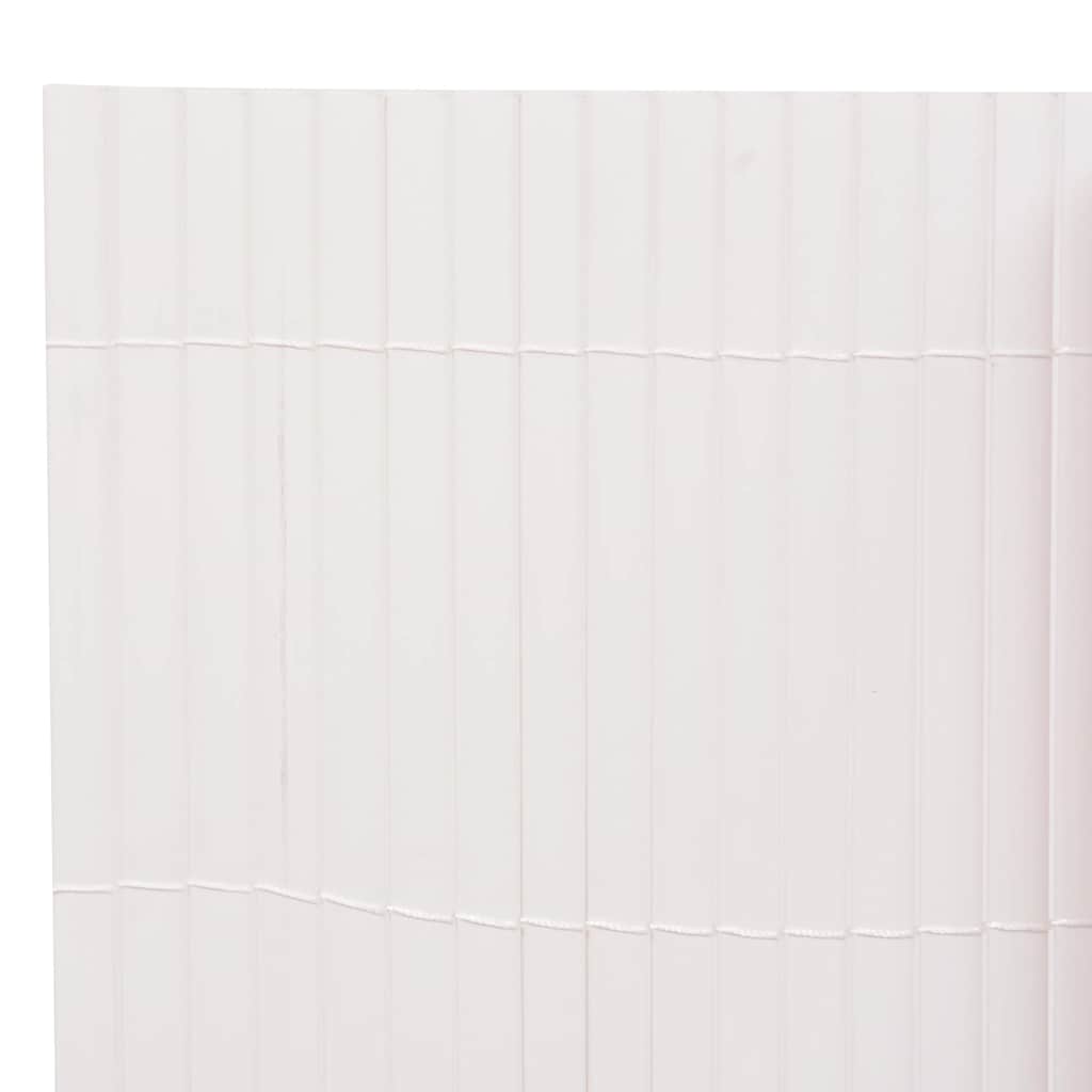 Cerca de jardim dupla face 90x500 cm branco