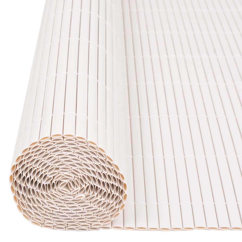 Cerca de jardim dupla face 90x500 cm branco