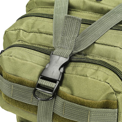 Mochila estilo exército 50 L verde azeitona