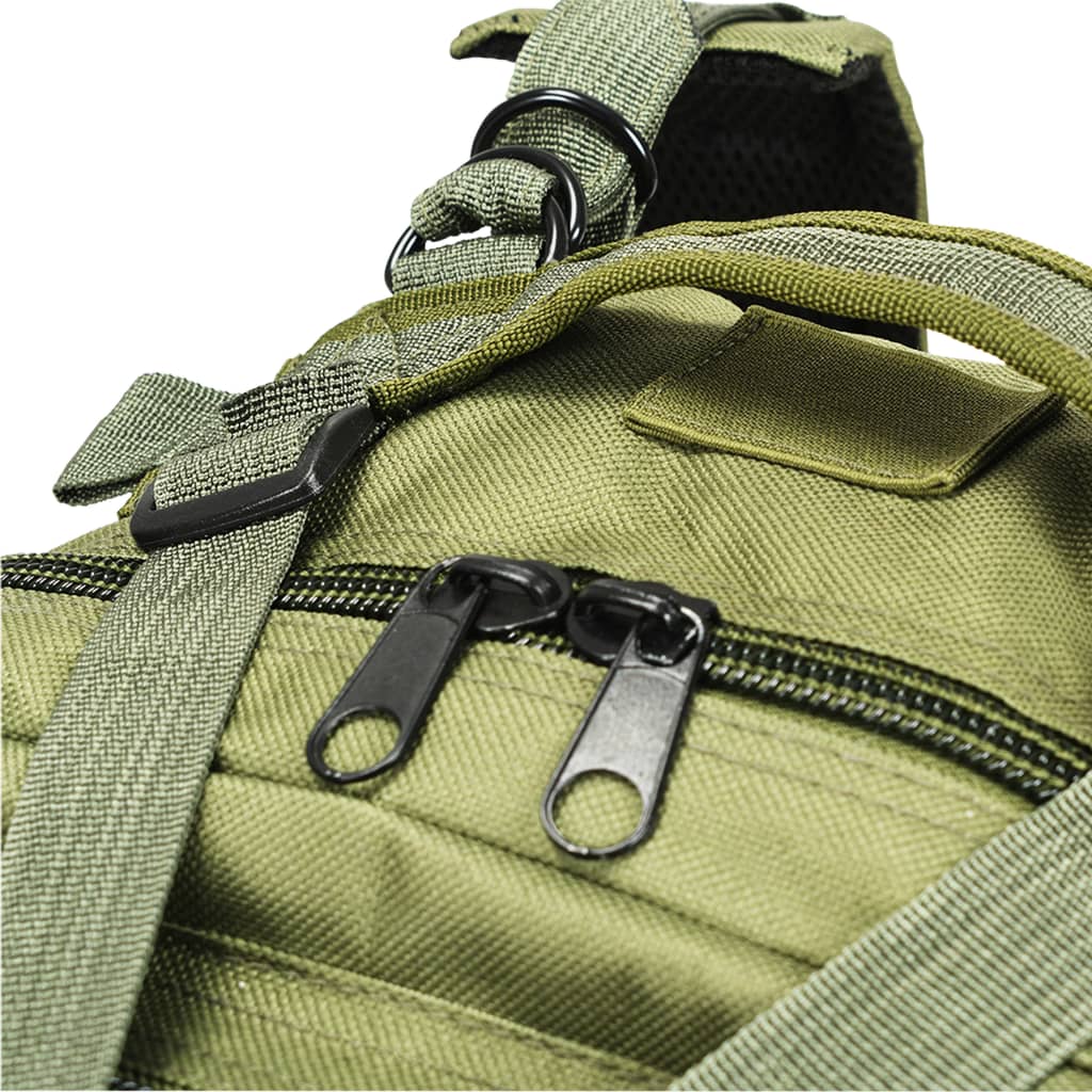 Mochila estilo exército 50 L verde azeitona
