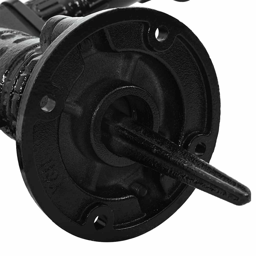 Bomba de água manual para jardim em ferro fundido