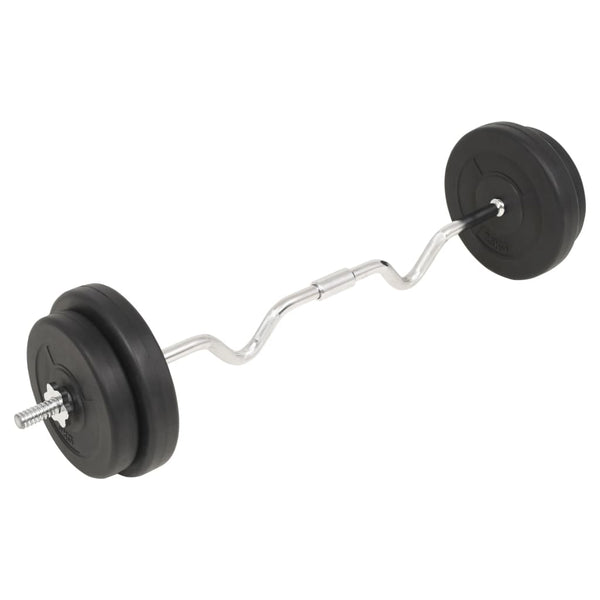 Conjunto com barra 30 Kg