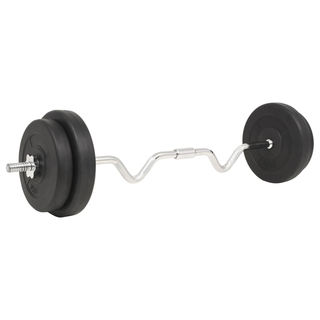 Conjunto com barra 30 Kg