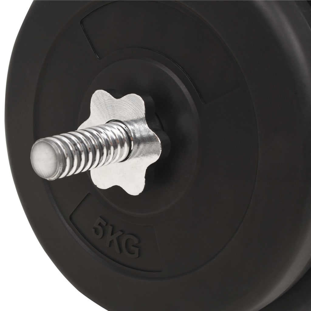 Conjunto com barra 30 Kg