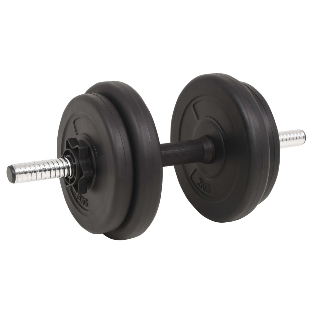 Conjunto de barra e halteres 30 Kg