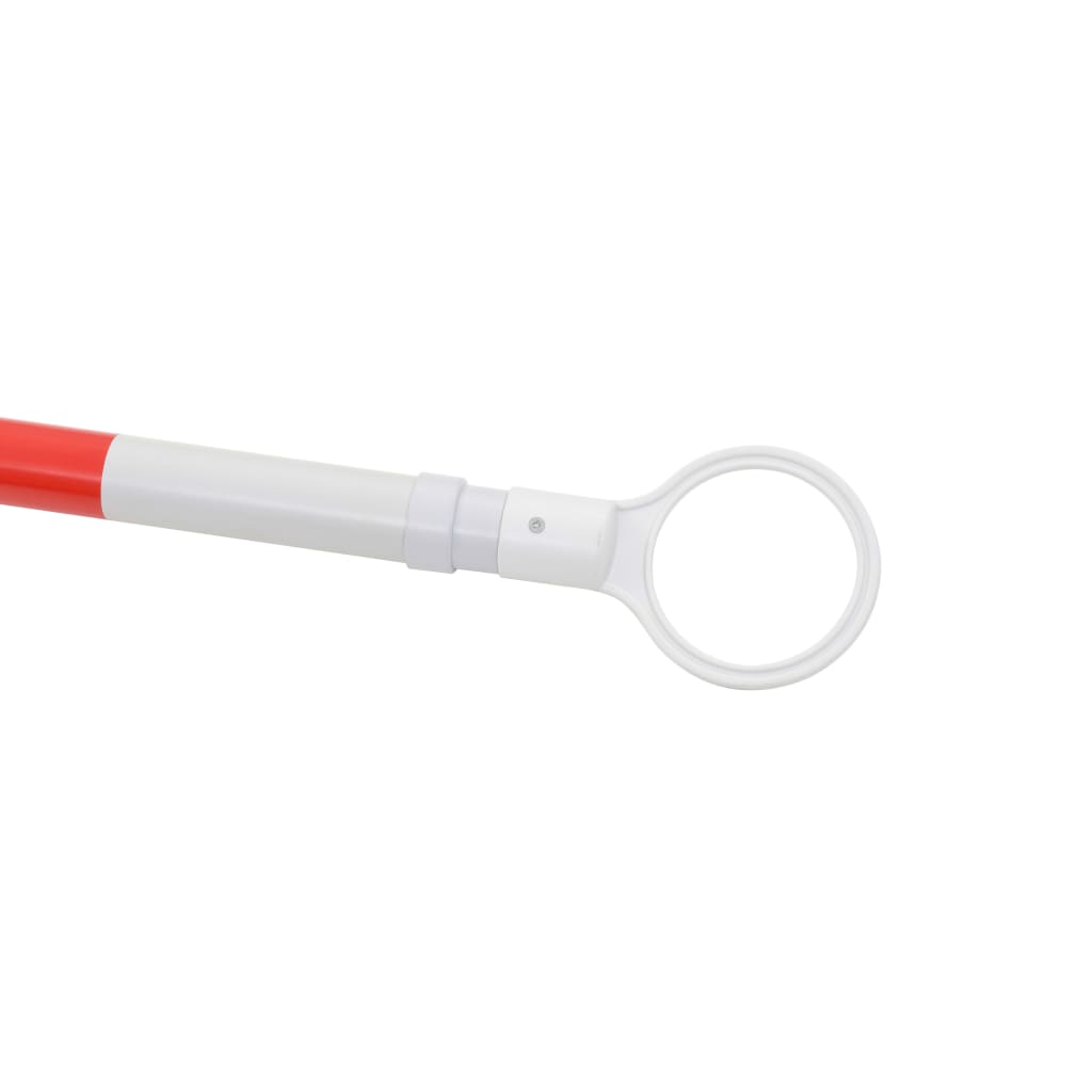 Barras retráteis p/ cones sinalização 2 pcs plástico 116-197 cm