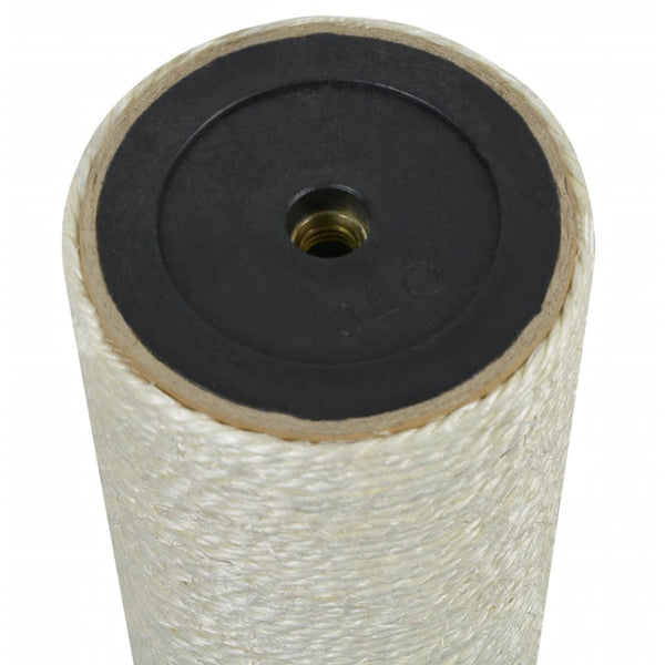 Arranhador para gatos 8 x 40 cm 10 mm bege
