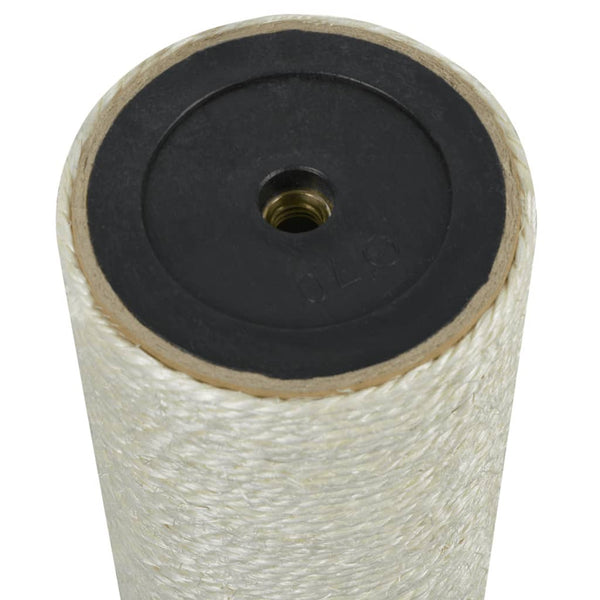 Arranhador para gatos 8 x 45 cm 10 mm bege