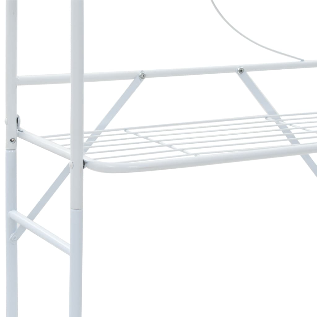 Toalheiro branco 60x33x174 cm