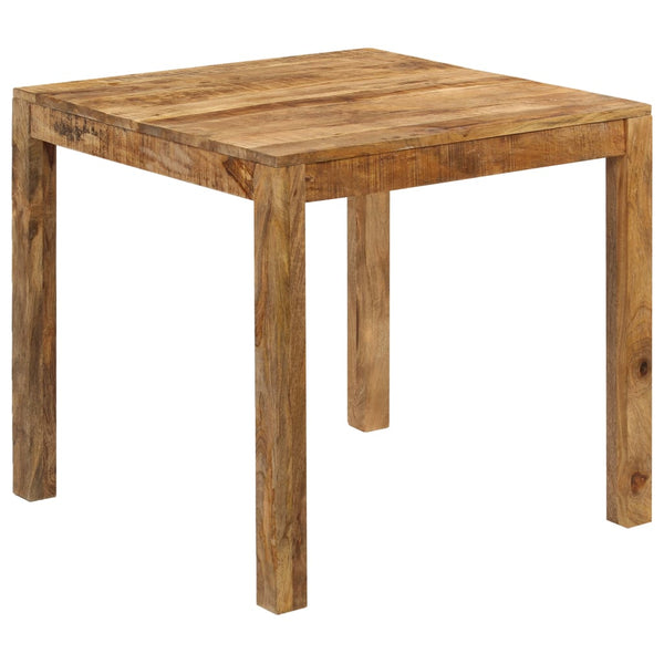 Mesa de jantar madeira de mangueira maciça 82x80x76 cm