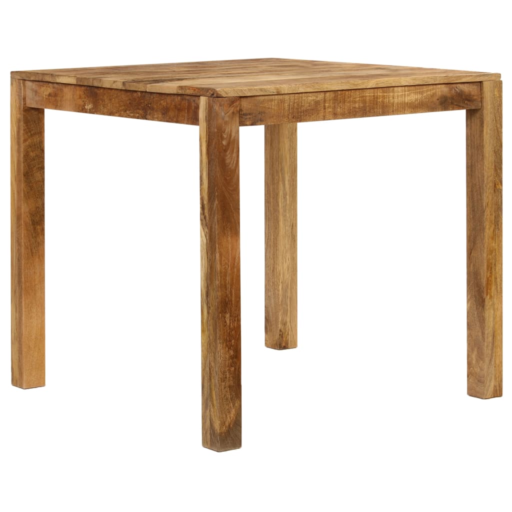 Mesa de jantar madeira de mangueira maciça 82x80x76 cm
