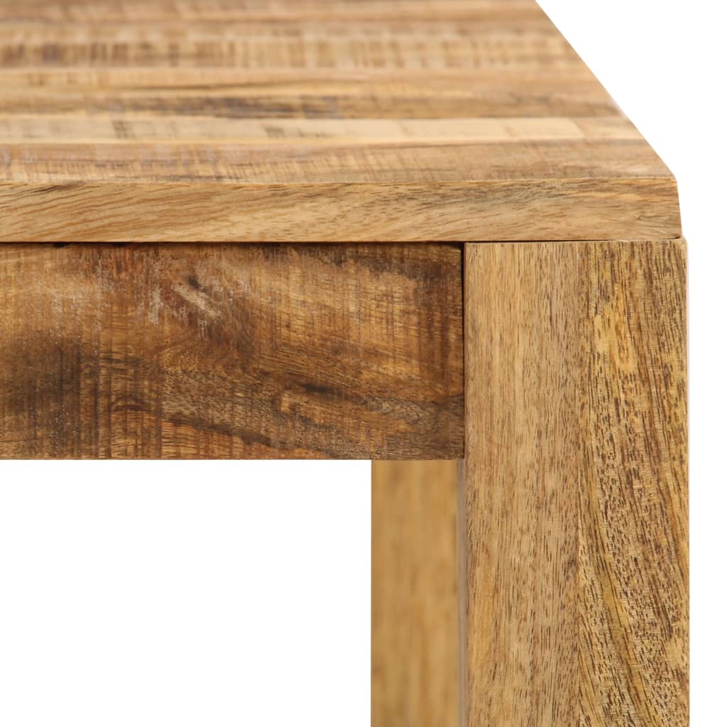 Mesa de jantar madeira de mangueira maciça 82x80x76 cm