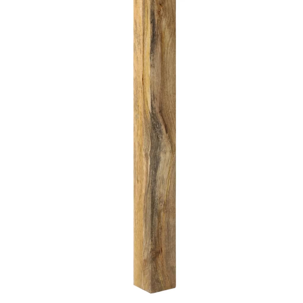 Mesa de jantar madeira de mangueira maciça 82x80x76 cm