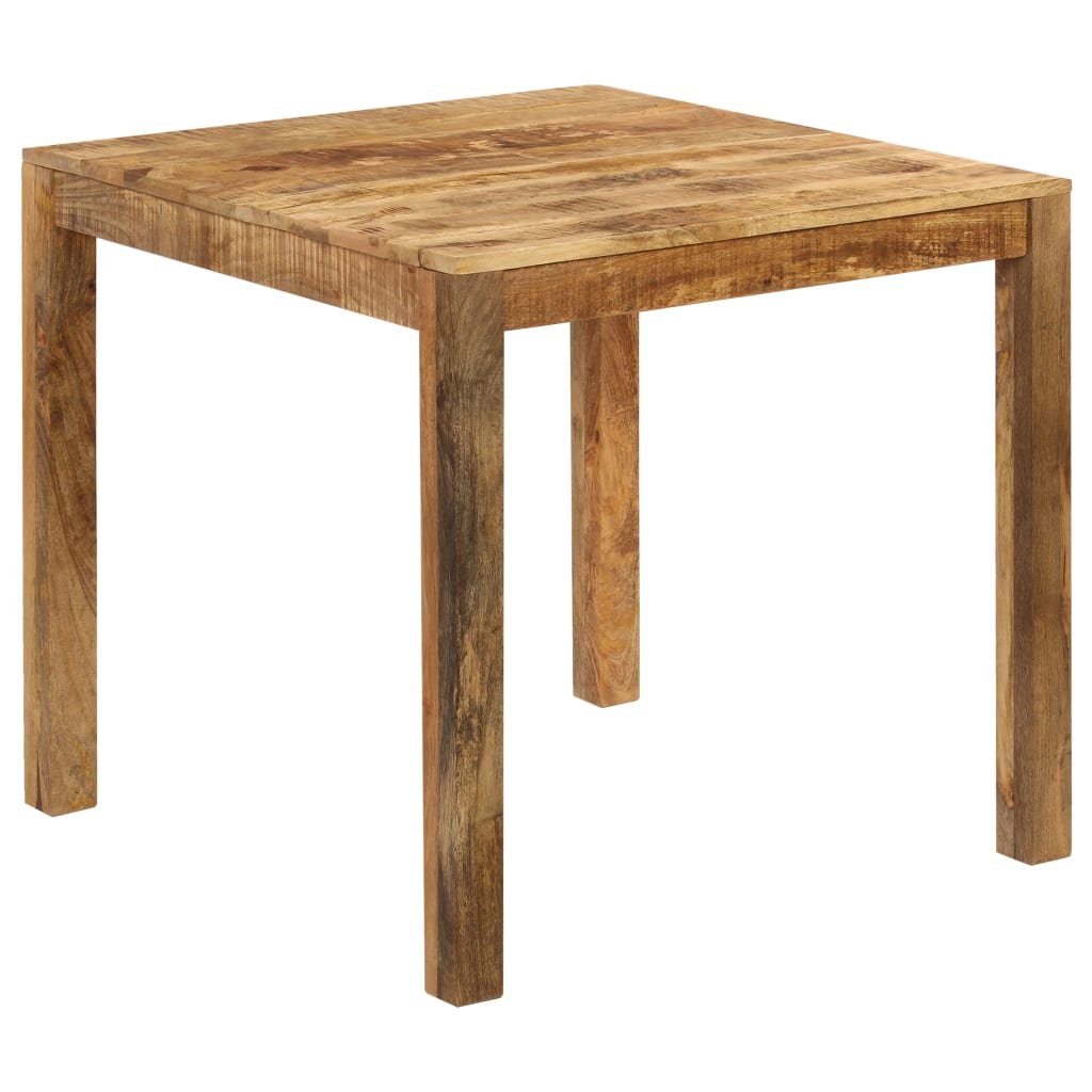 Mesa de jantar madeira de mangueira maciça 82x80x76 cm