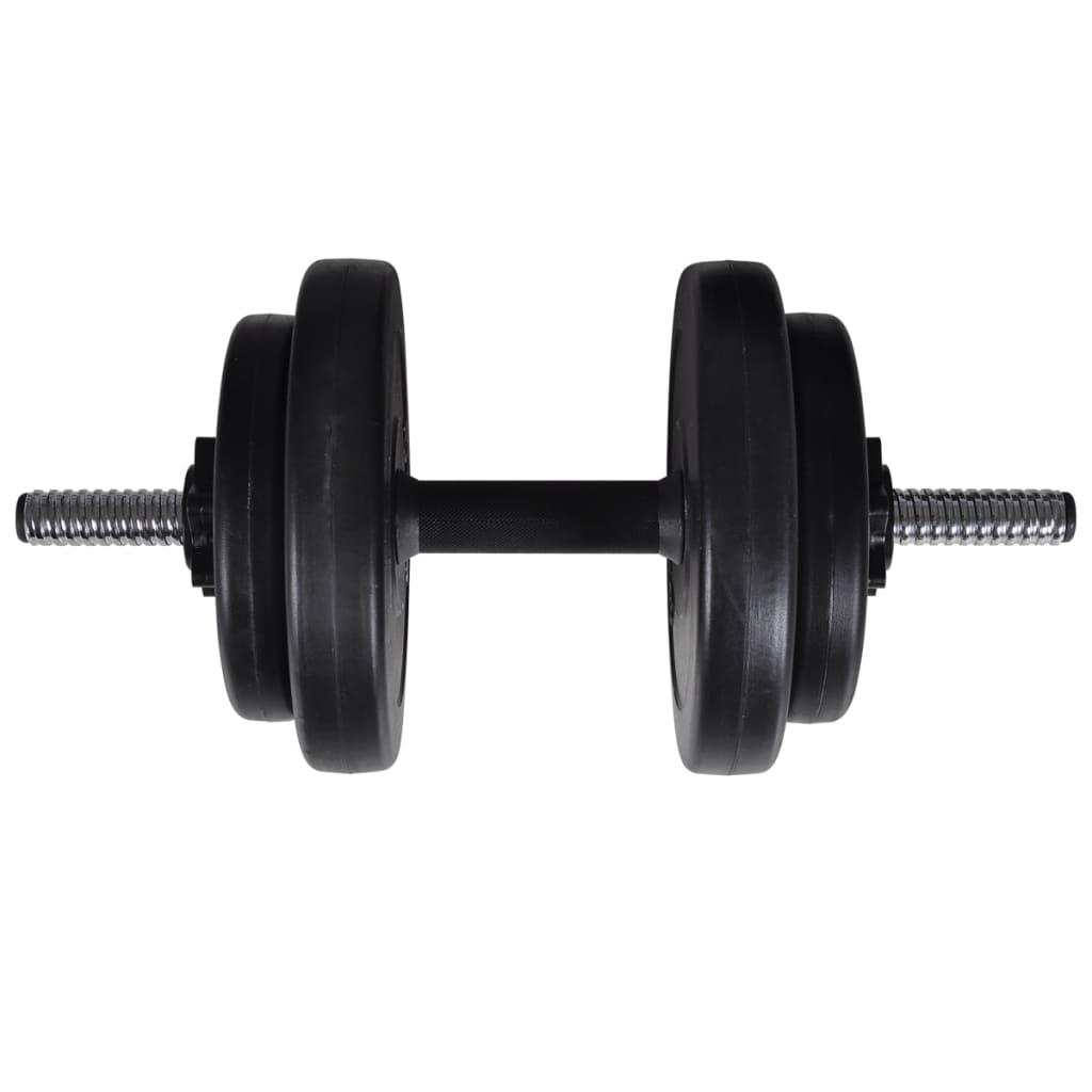 Banco musculação c/ suporte p/ pesos + barras e halteres 60,5kg