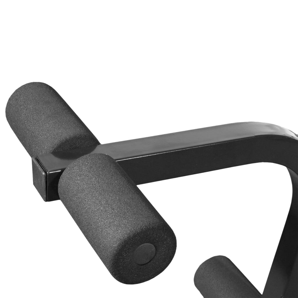 Banco musculação c/ suporte p/ pesos + barras e halteres 30,5kg