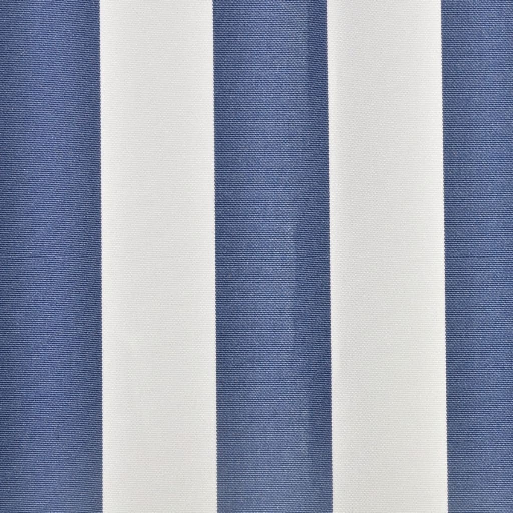 Lona para toldo azul e branco 500x300 cm