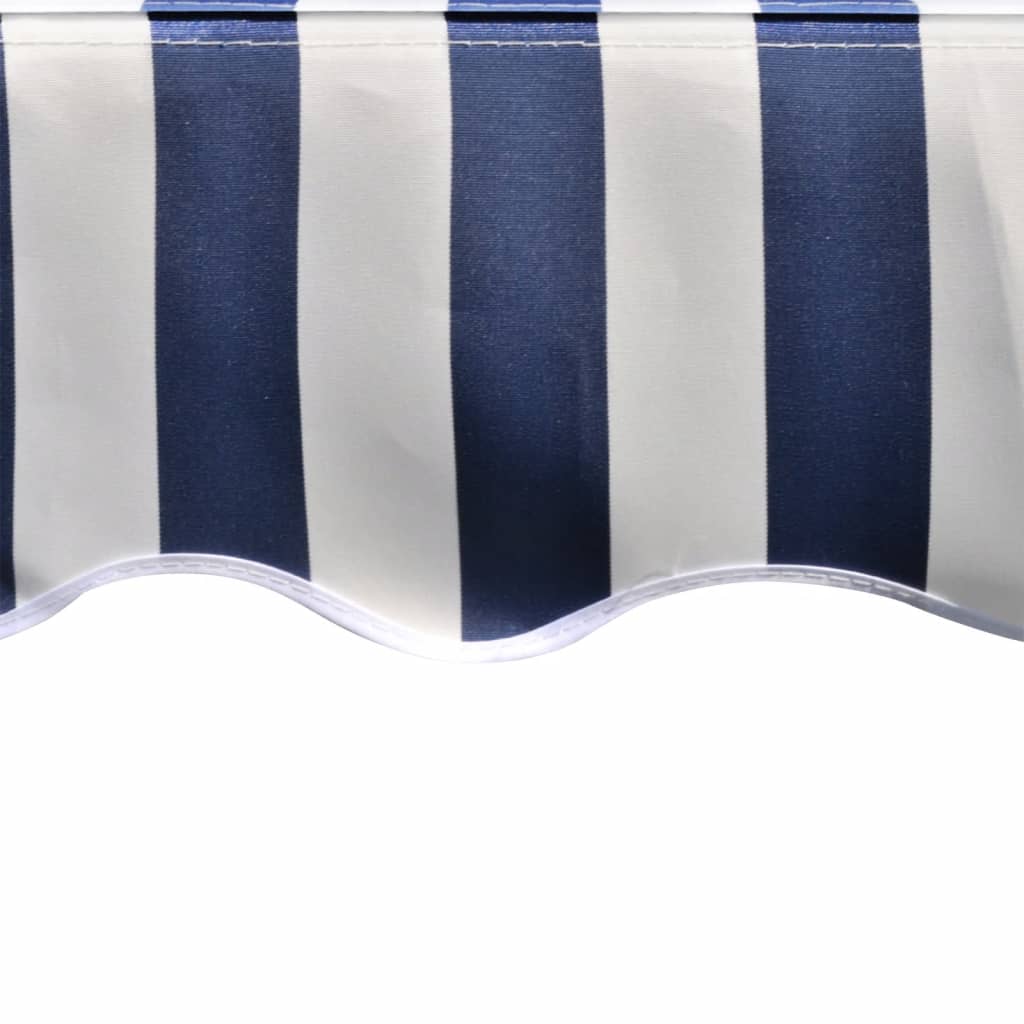 Lona para toldo azul e branco 500x300 cm