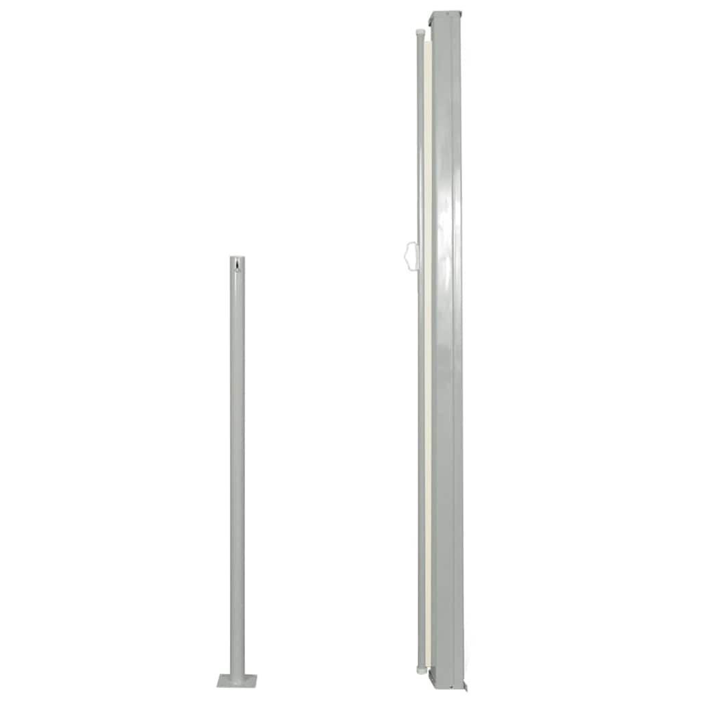 Toldo lateral retrátil 140x300 cm creme