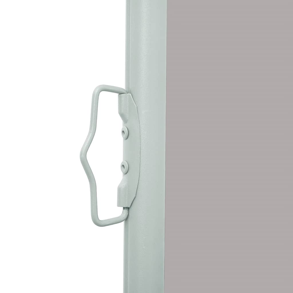 Toldo lateral retrátil 140x300 cm cinzento