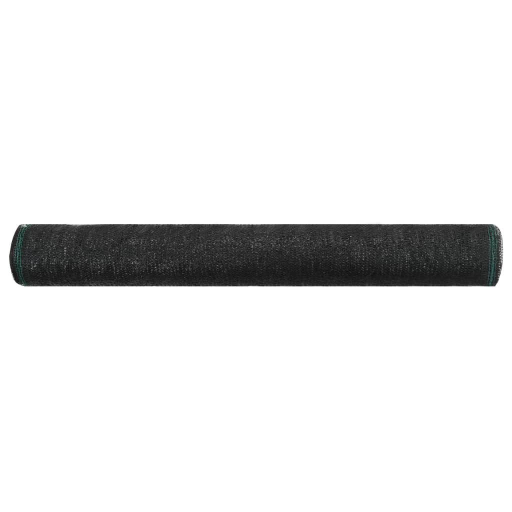 Rede de ténis PEAD 1x25 m preto