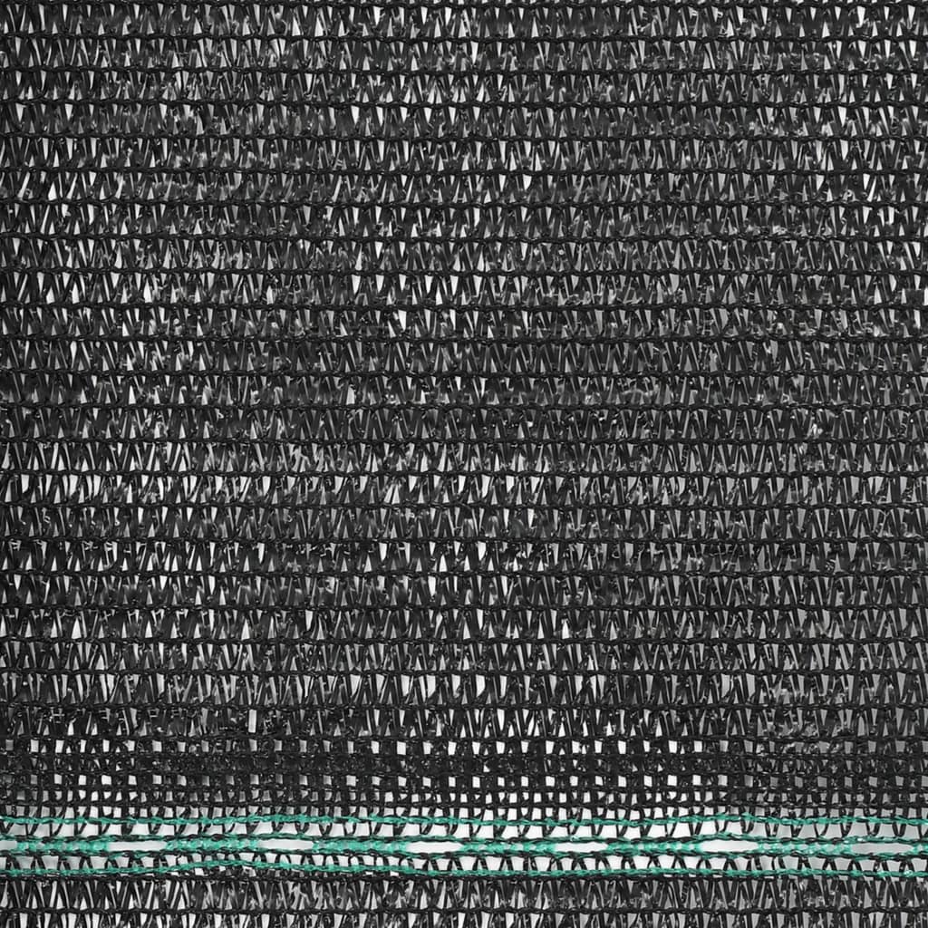 Rede de ténis PEAD 1x100 m preto