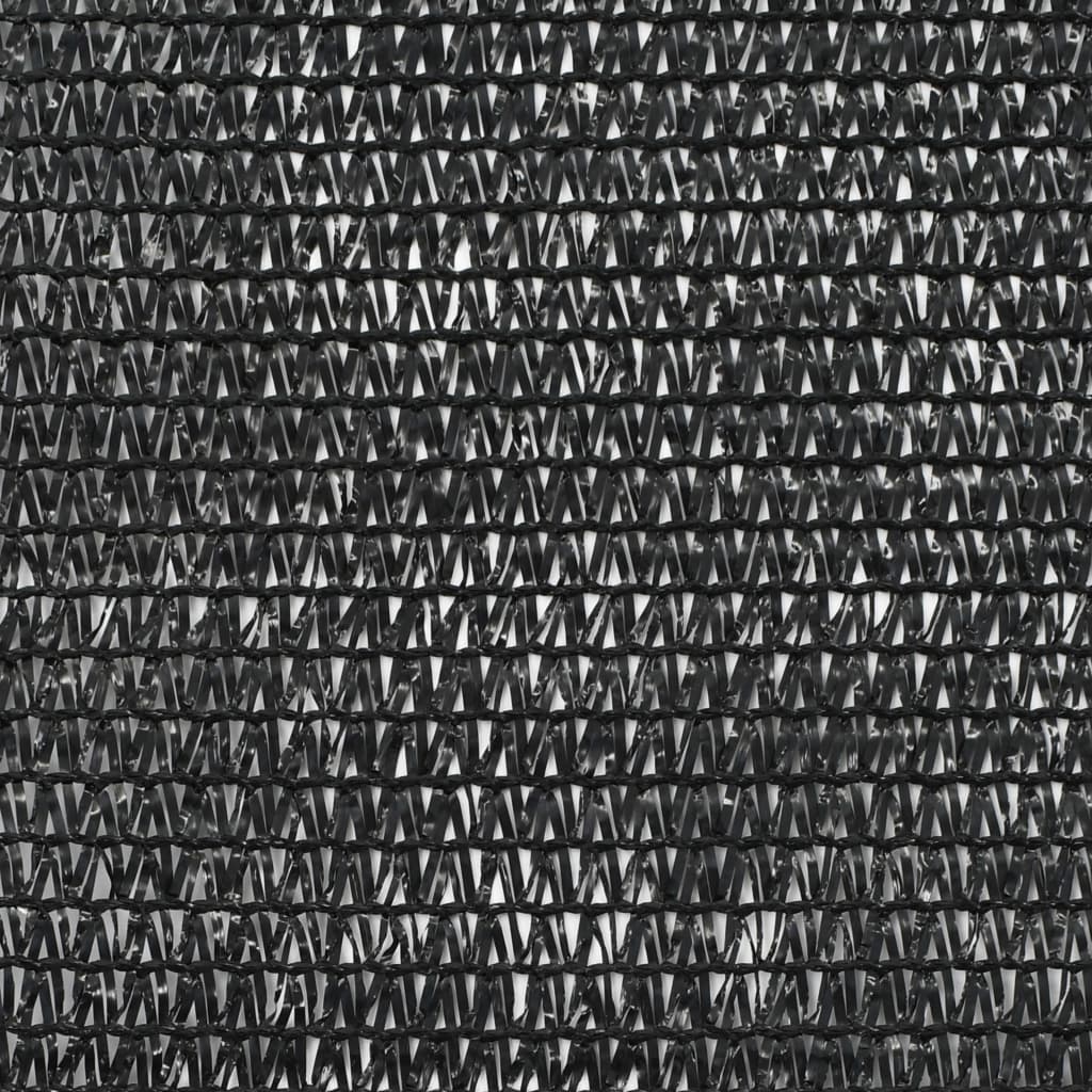Rede de ténis PEAD 1,2x25 m preto